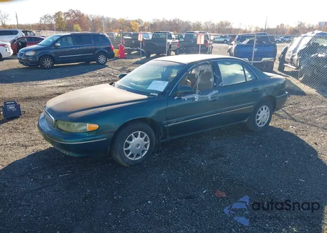 2000 Buick Century Custom from USA, damaged, VIN 2G4WS52J7Y1150240